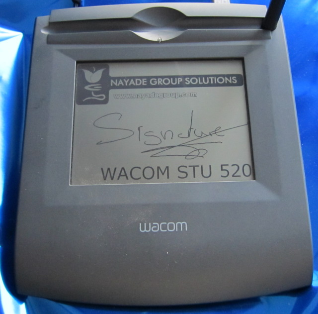 wacom stu 500